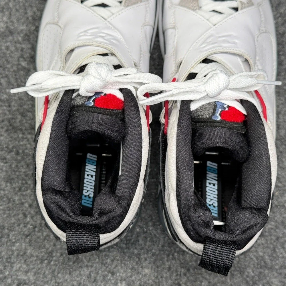 Jordan 8 Retro Shoes Men's 8‎ Bugs Bunny White Grey Red Athletic Sneakers